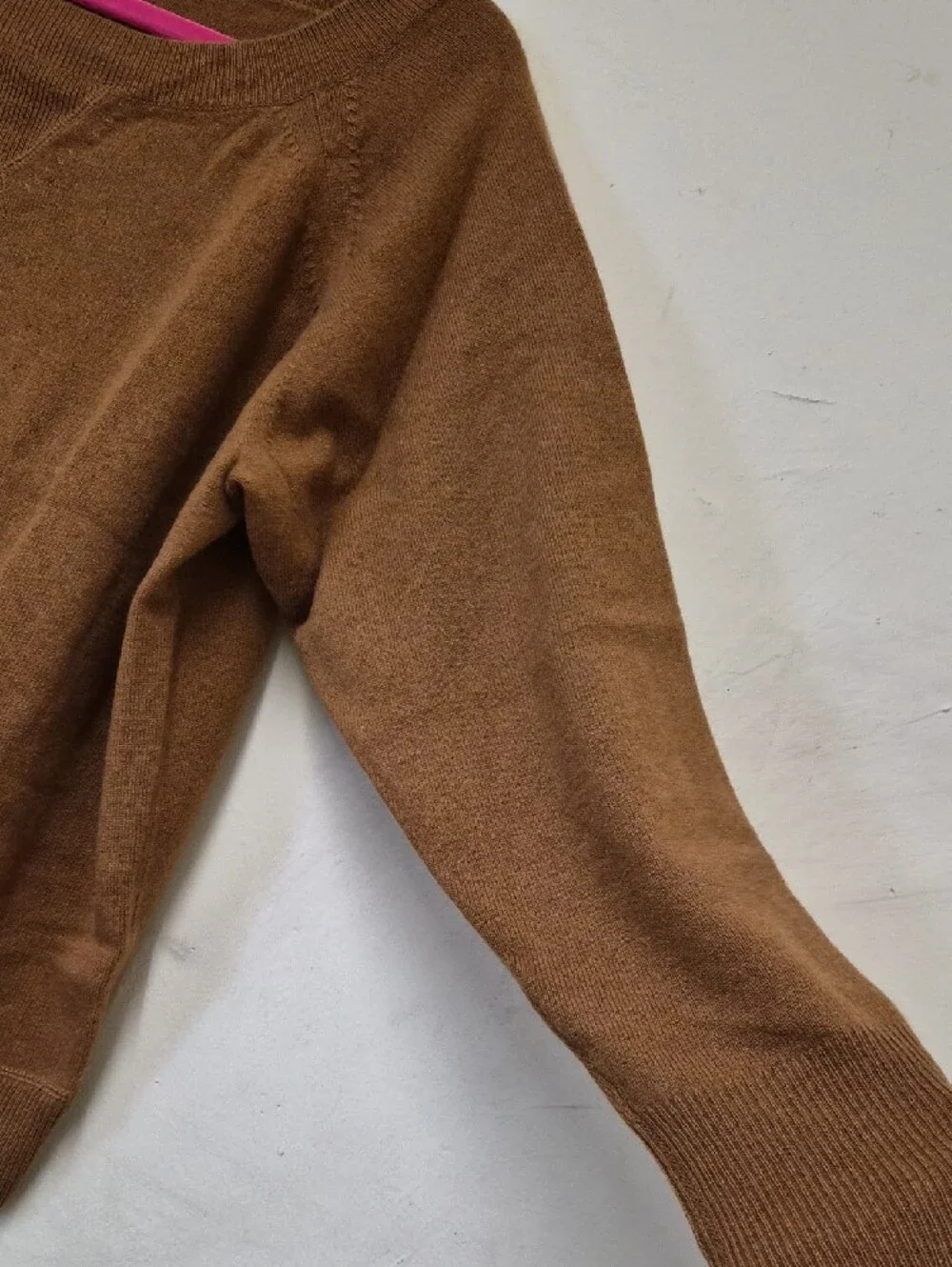 J. Crew Women's Camel Crewneck Sweater